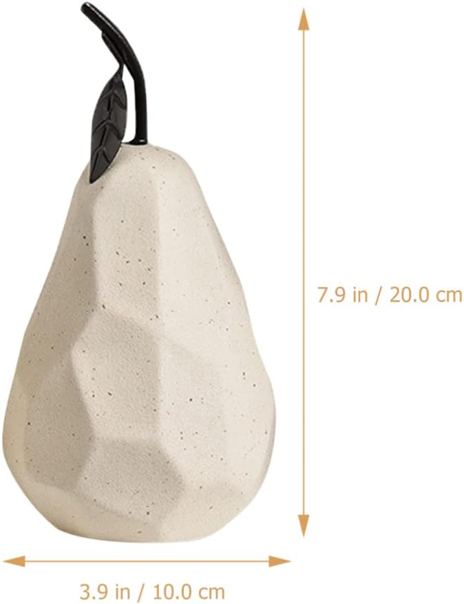 Homoyoyo Ceramic Pear Decoration Art Sculpture