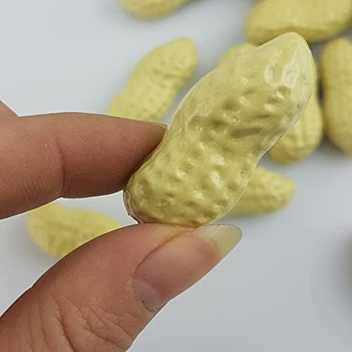 30Pcs Realistic Fake Peanuts Artificial Fruit Decor