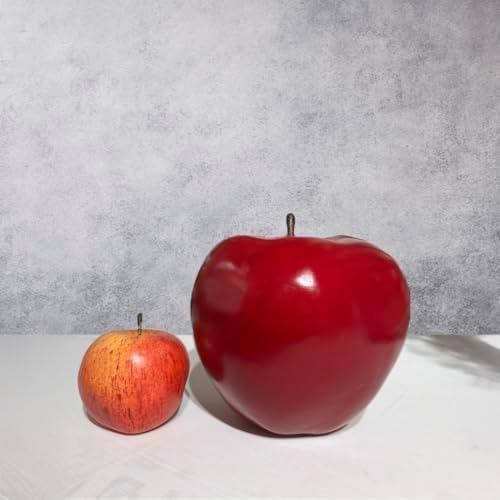 Flora Bunda 6 Inch Artificial Shiny Apple Centerpiece 1
