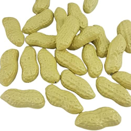 30Pcs Realistic Fake Peanuts Artificial Fruit Decor