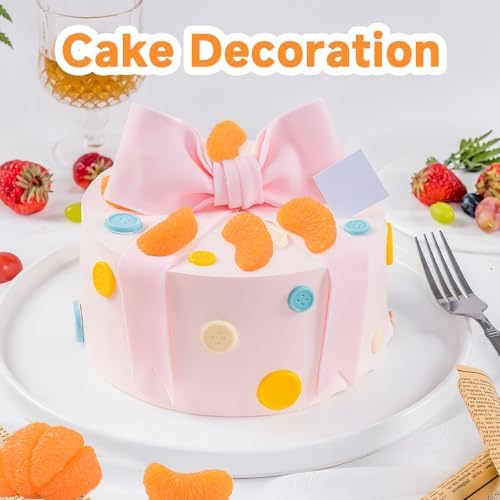 HUIANER Artificial Orange Slices 12Pcs Decor Set