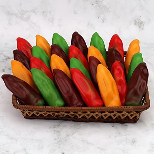 Gresorth 10pcs Artificial Lifelike Chili Pepper Decoration