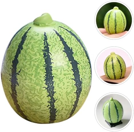 LOGOFUN 8pcs Mini Artificial Watermelon Models