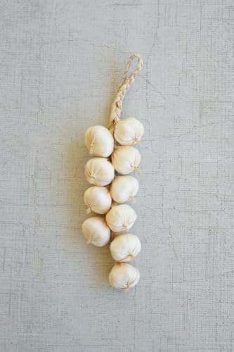 First of a Kind Artificial Garlic String - Lifelike Kitchen Decor