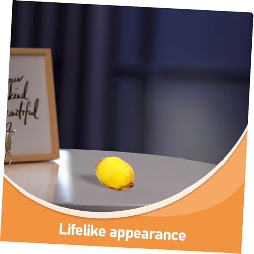 Zerodeko Realistic Artificial Lemon and Pear Decorations