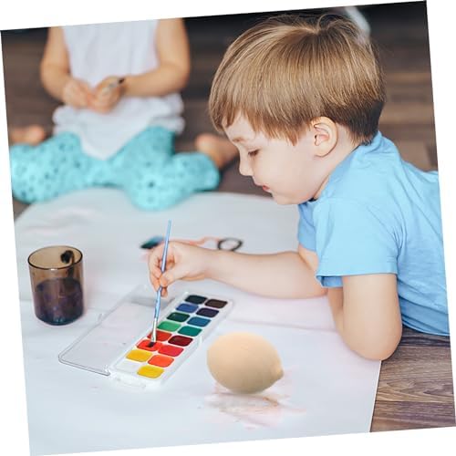 Uonlytech 5pcs Wooden Lemon Painting Craft Kit for Kids