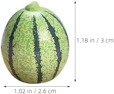 PRETYZOOM 12pcs Mini Fake Watermelon Decor Models