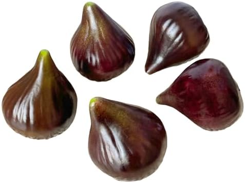 Lovmeety 5Pcs Artificial Figs for Home Decor Display