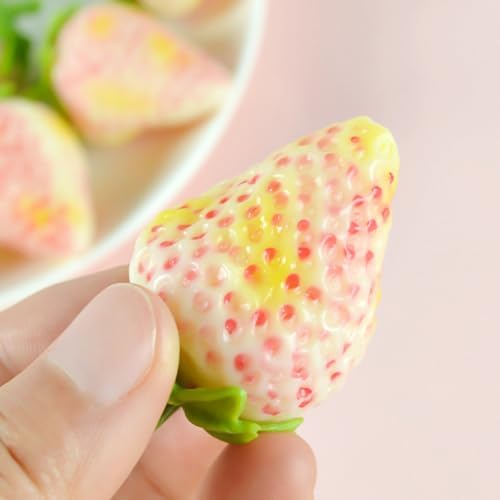 5pc Artificial Strawberry Decor for Cake and Home