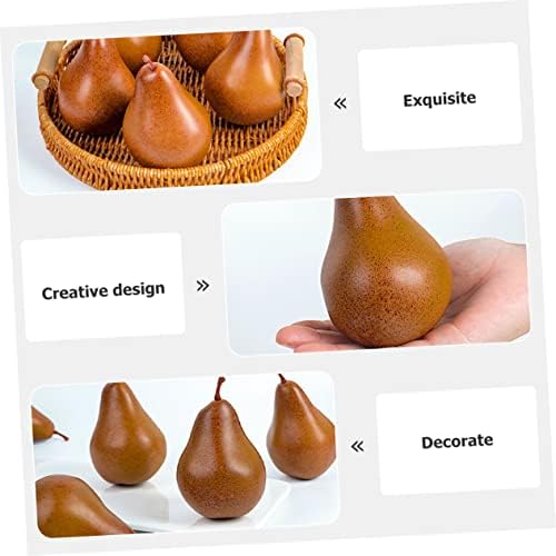 Faux Pear Artificial Decor for Home and Party Displays