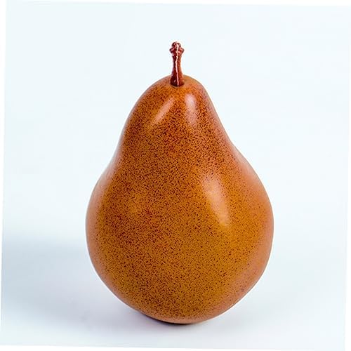 Cabilock 2Pcs Lifelike Faux Pear Ornaments