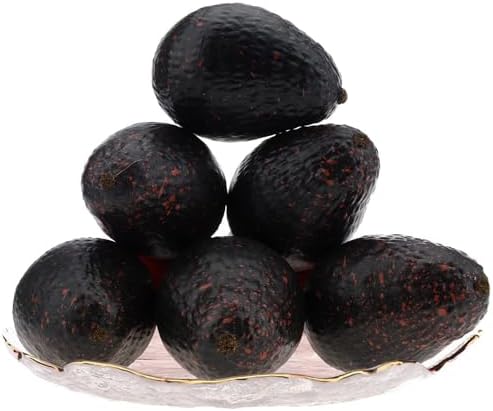 6pcs Lifelike Artificial Avocado Kitchen Decor