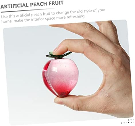 Lifelike Peach Artificial Fruit for Home and Kitchen Decor