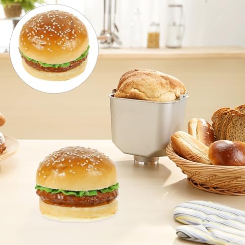 Nolitoy Artificial Hamburger PU Food Display Model for Photography