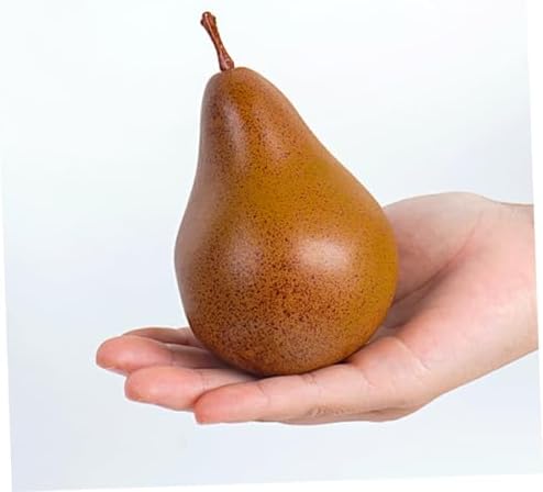 2Pcs Lifelike Artificial Pears for Home Farmhouse Decor