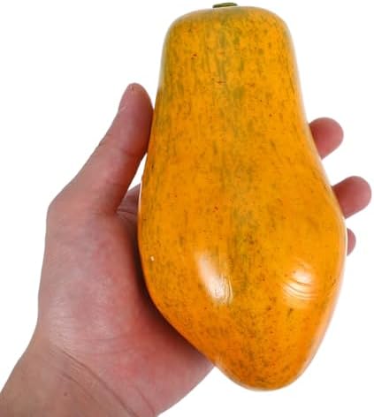 PRETYZOOM Artificial Pawpaw Fruit Decor Model