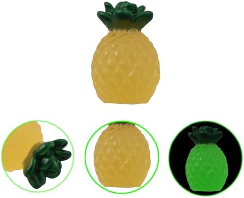Glow in the Dark Resin Pineapple Decorations 32PCS