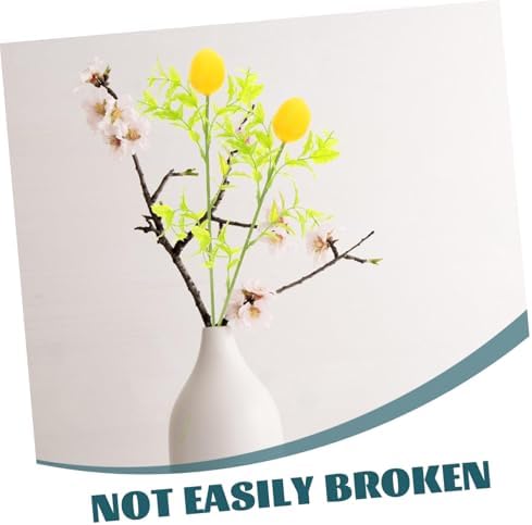 6pcs Lifelike Foam Lemon Cuttings for Home Decor