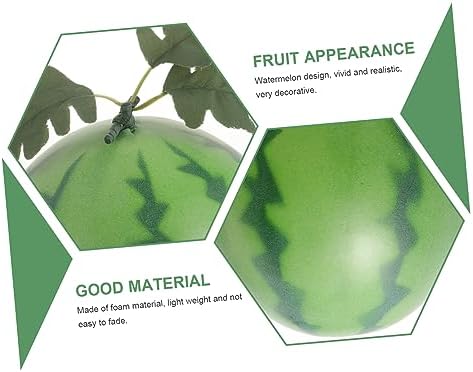 Artificial Watermelon Decor for Home and Photography
