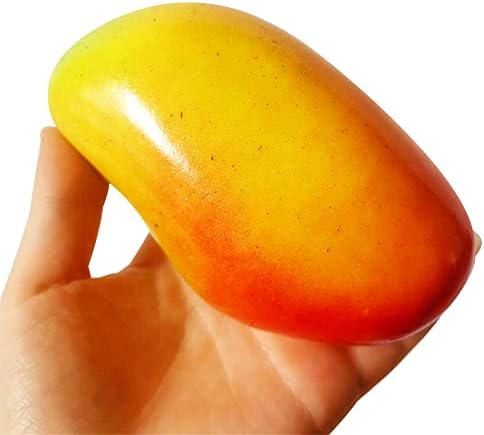 Lorigun 6 Pcs Artificial Mangoes Red Yellow Home Decor