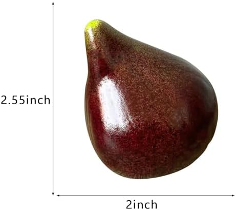 Lovmeety 5Pcs Artificial Figs for Home Decor Display