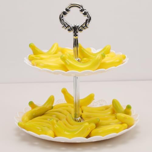 Gresorth 25pcs Lifelike Mini Banana Artificial Decoration
