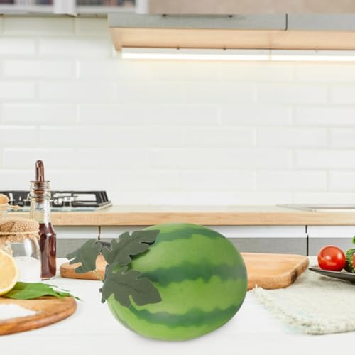 BESTOYARD Artificial Watermelon for Home Decor and Photography