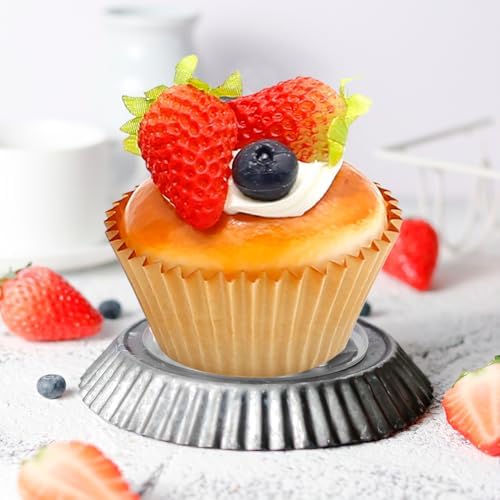 Realistic Artificial Cupcake Models 6Pcs Set