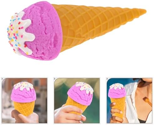 Jojofuny Artificial Ice Cream Cone Display