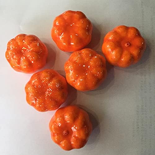 30pcs Mini Artificial Halloween Pumpkins Foam Decorations