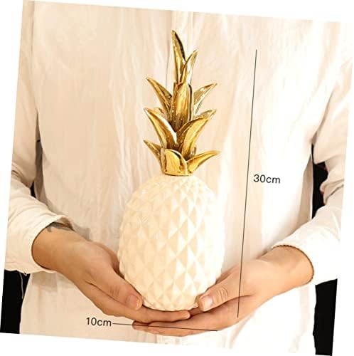 Amosfun Ceramic Pineapple Home Decor Ornament