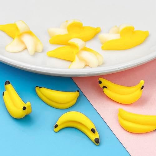 Miniature Bananas 40pcs 112 Scale Artificial Banana Decor
