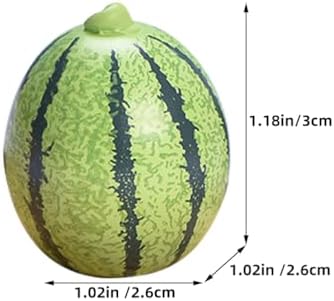 LOGOFUN 8pcs Mini Artificial Watermelon Models