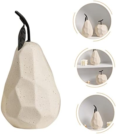 PRETYZOOM Ceramic Fruit Art Decor Sculpture Ornament