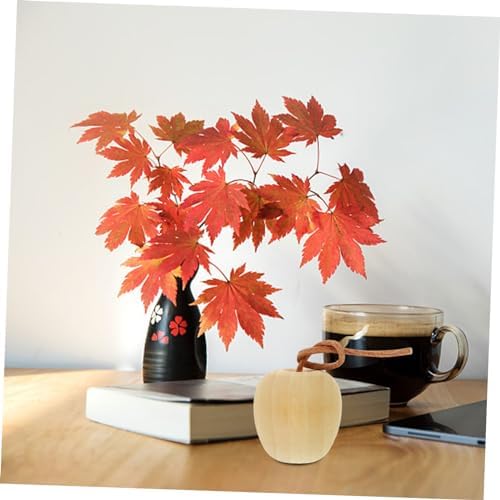 4pcs Unpainted Wooden Fruit Ornaments DIY Kit for Home and Kitchen