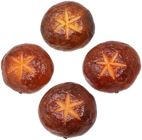 Honbay 4PCS Realistic Artificial Barbecue Mushroom Decorations