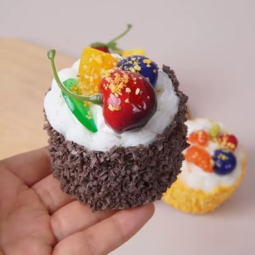 6PCS Artificial Cakes for Decor and Photography