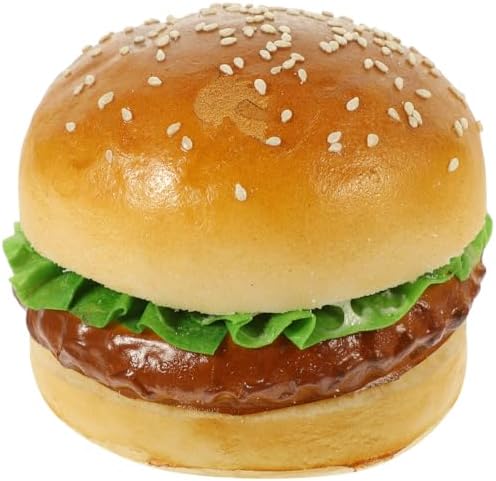 Nolitoy Artificial Hamburger PU Food Display Model for Photography