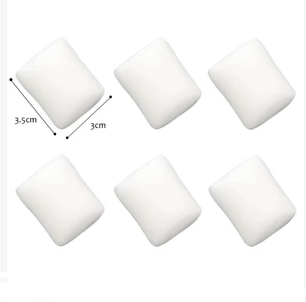 10PCS Artificial Marshmallow Decor Photography Prop