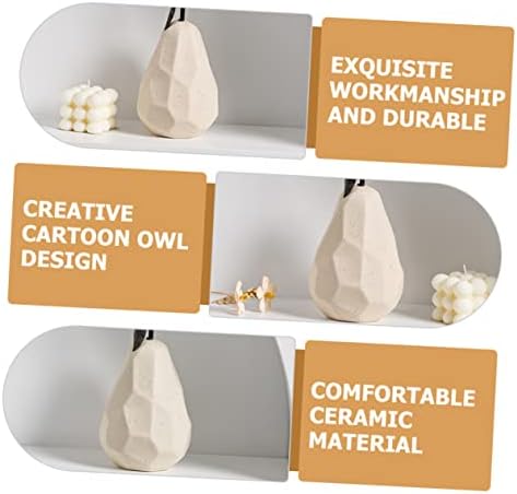STOBAZA Ceramic Fruit Decor Pears Sculpture Desktop Ornament