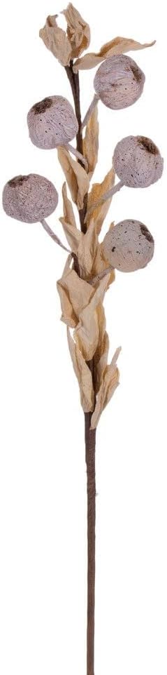 Vickerman 18 Inch Cream Artificial Fruit Spray 3 per Bag
