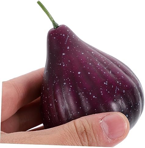 Zerodeko 9pcs Realistic Artificial Fig Ornaments