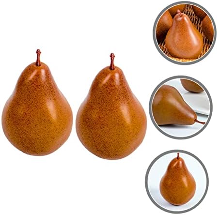 Faux Pear Artificial Decor for Home and Party Displays