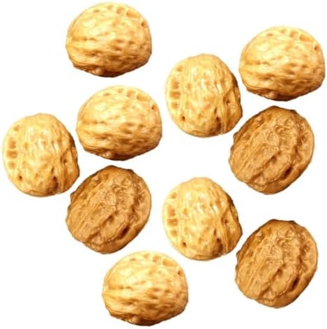 10 Piece Simulation Walnut Artificial Fruit Decor