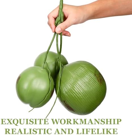 Gadpiparty Artificial Coconut for Decorations