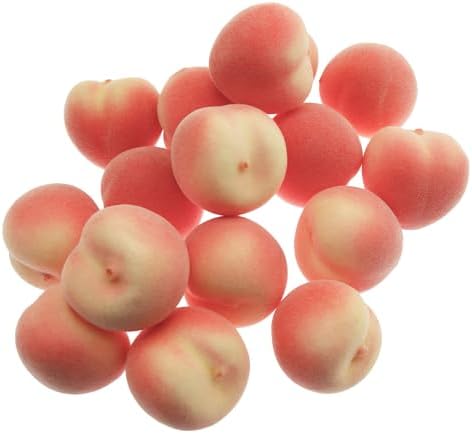 30PCS Simulated Mini Peaches 3cm Handmade DIY Decorations