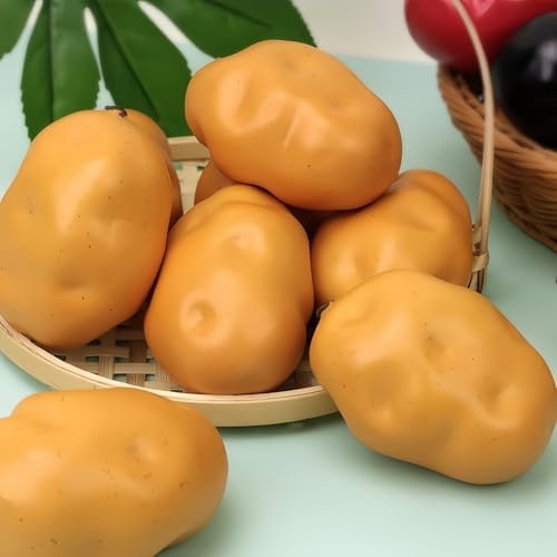 Ulalaza 6PCS Realistic Artificial Vegetables Set