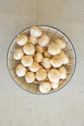 First of a Kind Artificial Garlic String - Lifelike Kitchen Decor