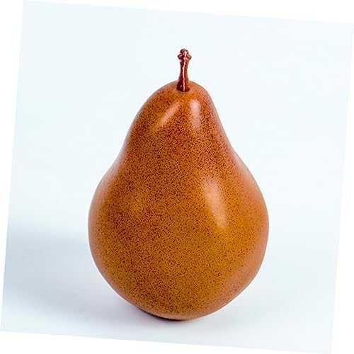 Healifty 2Pcs Lifelike Fake Pears Artificial Fruit Decor