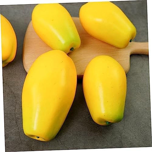 2pcs Artificial Pawpaw Decor for Home and Photography